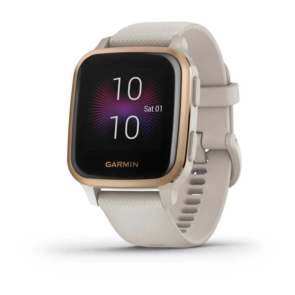 Đồng Hồ Garmin Venu Sq–Music Edition Kem